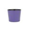 Contemporary Home Living 7" Blue and Black Round Tapered Planter